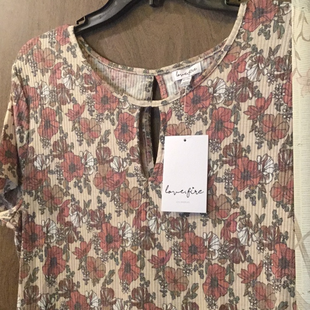 Floral print dress